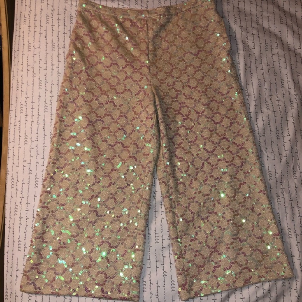 Anthropologie Sequin Pants